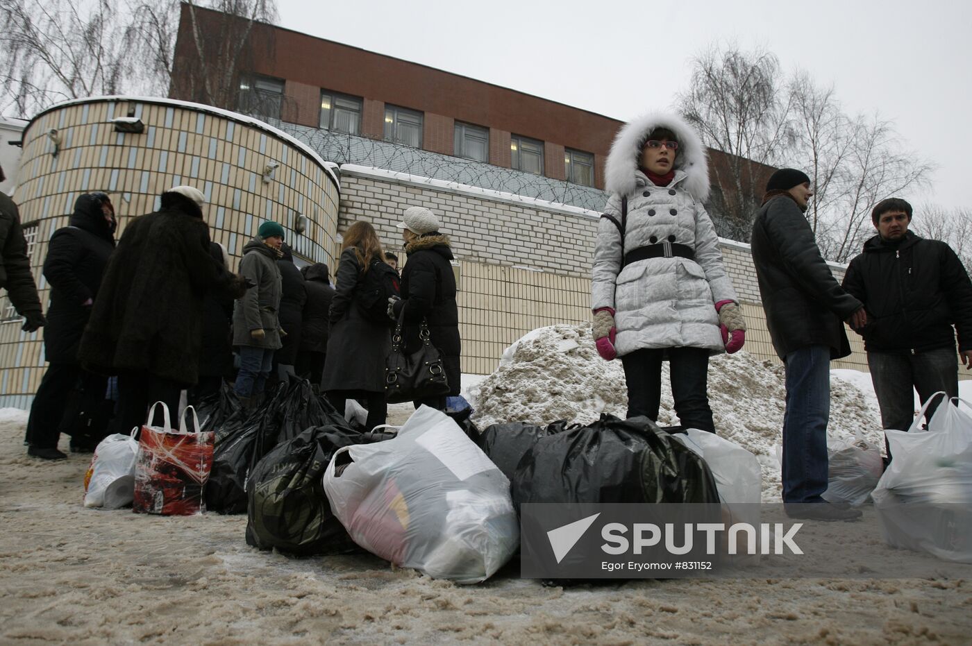 Temporary containment facility in Minsk