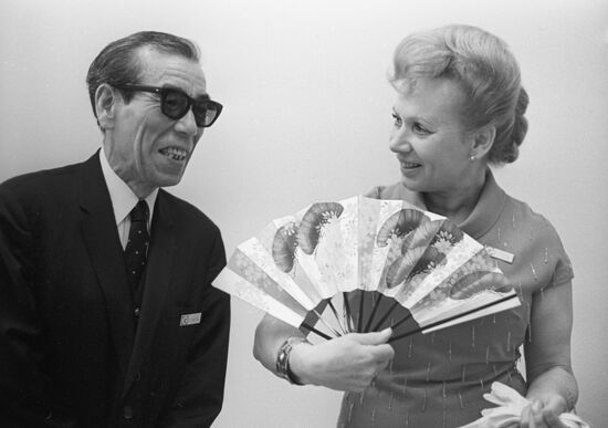 Kiyohiko Ushihara and Lidiya Smirnova