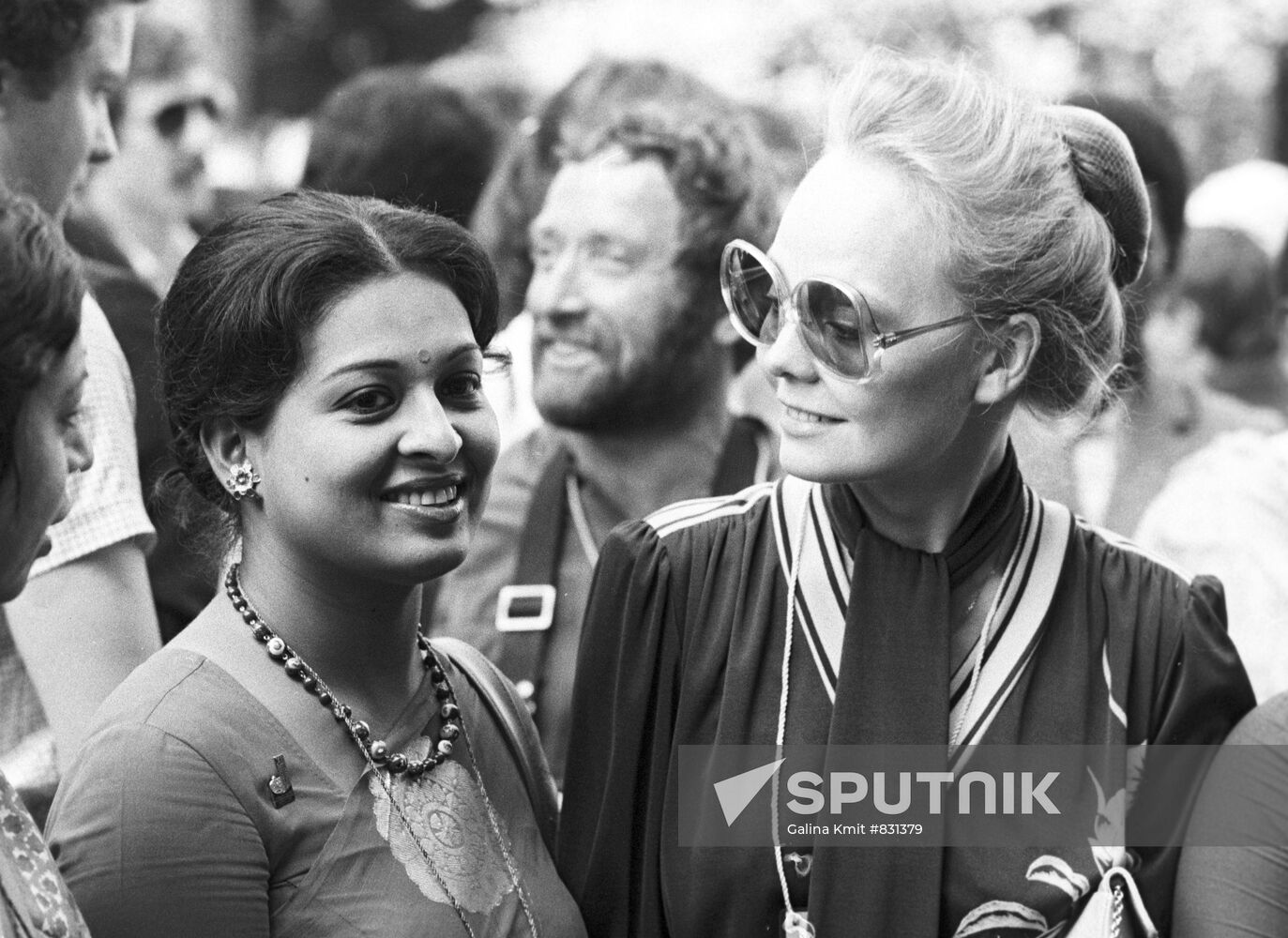 Actresses Natalya Belokhvostikova and Shabana