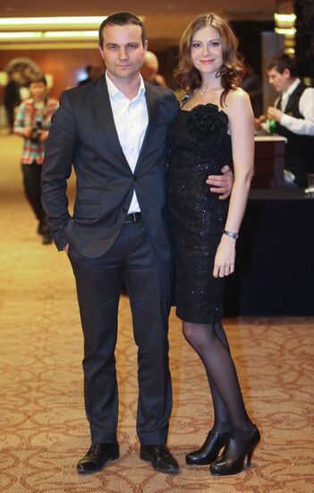 Anna nevskaya with companion