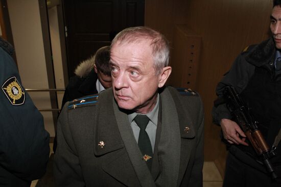 Former intelligence officer Vladimir Kvachkov in Lefortovo court