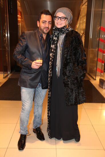 Evelina Khromchenko and Von Vonni