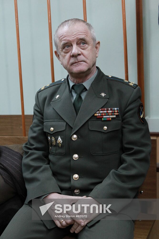 GRU retired colonel Vladimir Kvachkov in the Lefortovo court