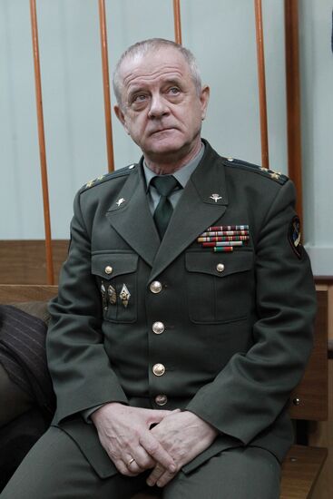 GRU retired colonel Vladimir Kvachkov in the Lefortovo court