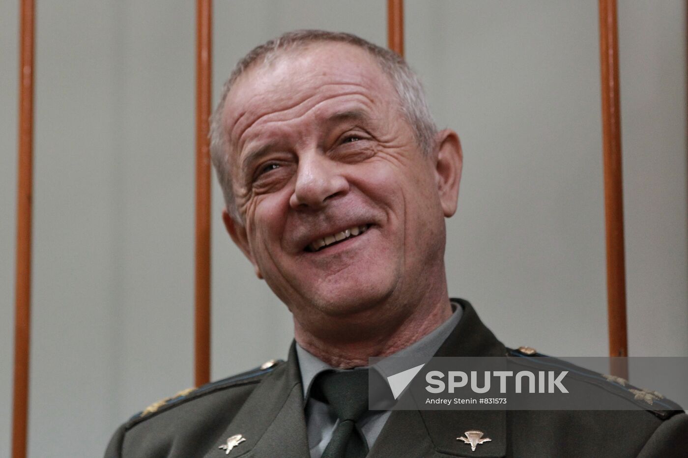 GRU retired colonel Vladimir Kvachkov in the Lefortovo court