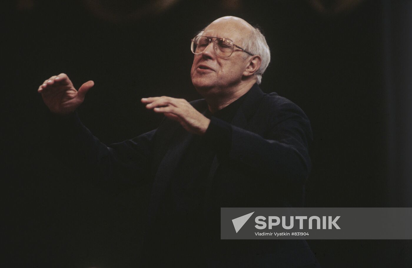 Cellist, people's artist of the USSR Mstislav Rostropovich