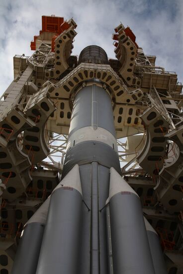 Proton-M launch vehicle with Ka-SAT satellite