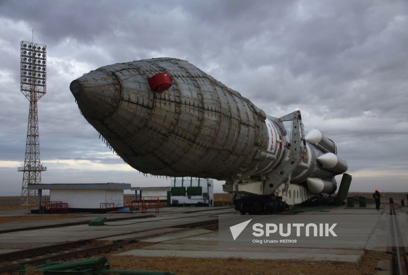 Proton-M launch vehicle with Ka-SAT satellite