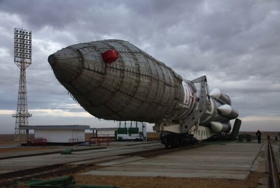 Proton-M launch vehicle with Ka-SAT satellite