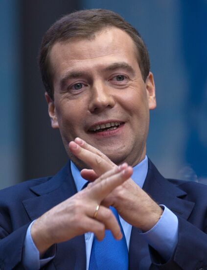 Dmitry Medvedev gives year-end live interview to top channels