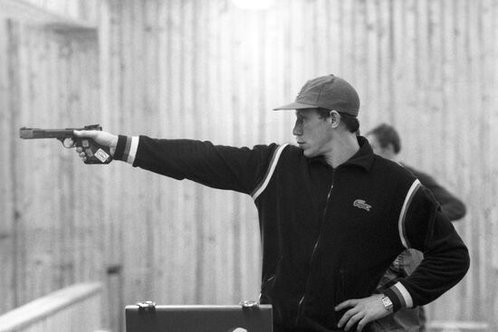 Pentathlete Pavel Lednev