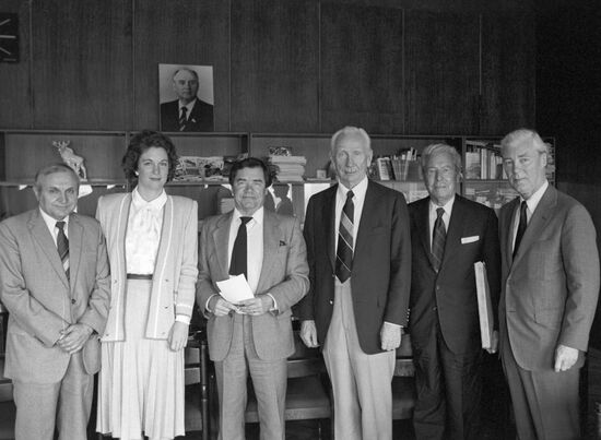 Delegation of Eisenhower Institute and S.Ivankov