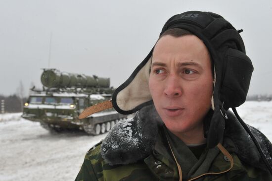 Commander of air defense missile battery major Ruslan Faizulin