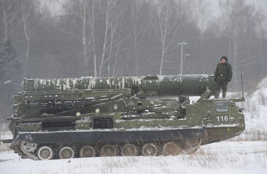 Launcher of air defense system C-300B