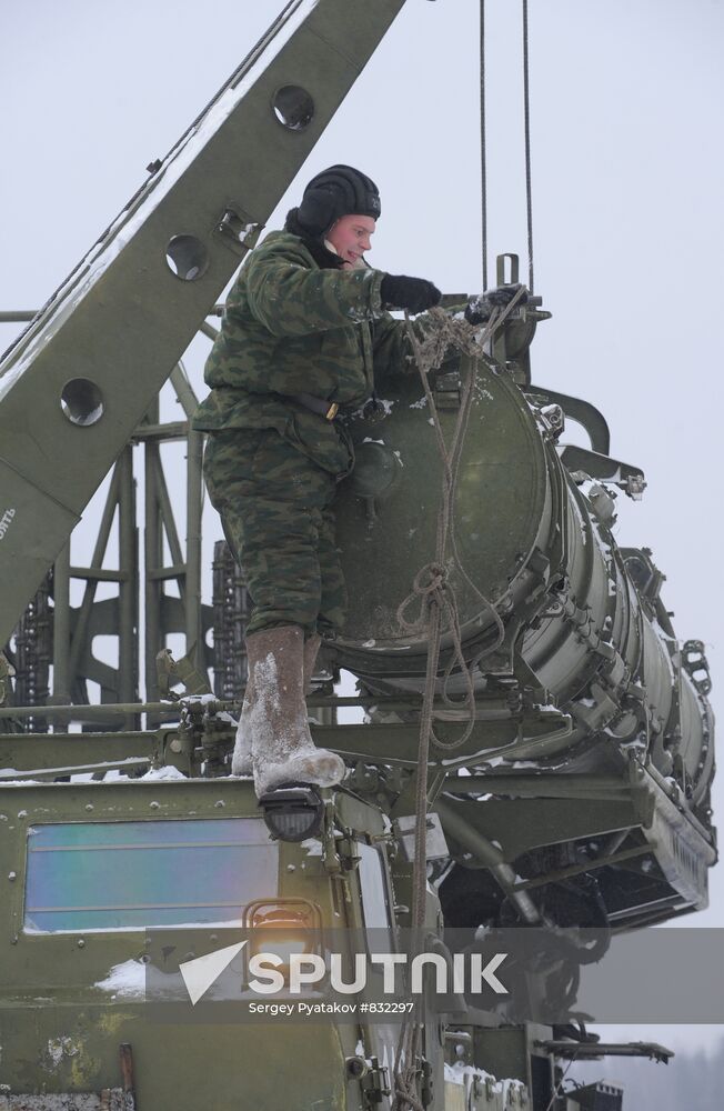 Air defense brigade of the Western military district