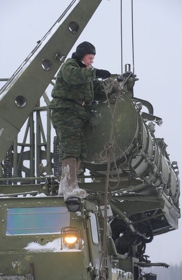 Air defense brigade of the Western military district