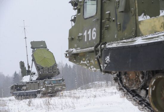 Missile guidance station of air defense system C-300B