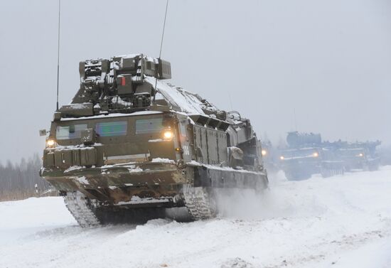 Battery of air defense system C-300B