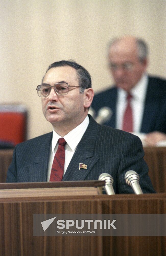 Politician Alexander Dzasokhov