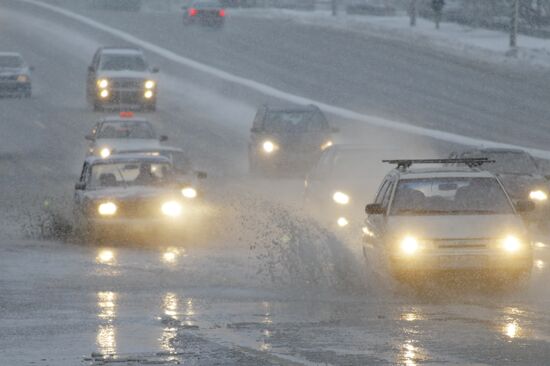 Traffic in Moscow