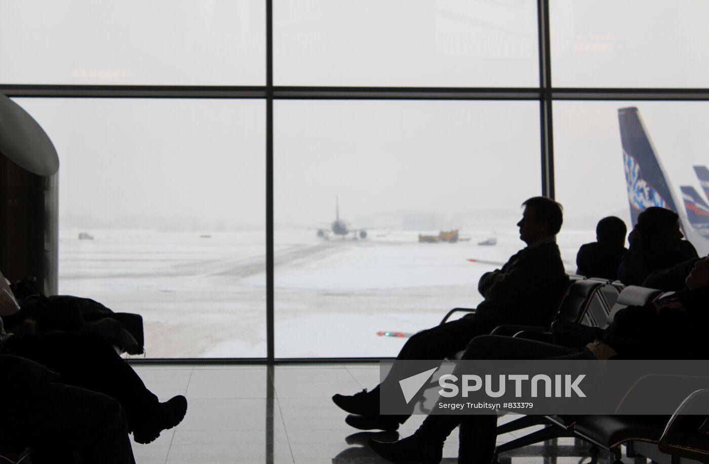 Flights delayed at Sheremetyevo airport