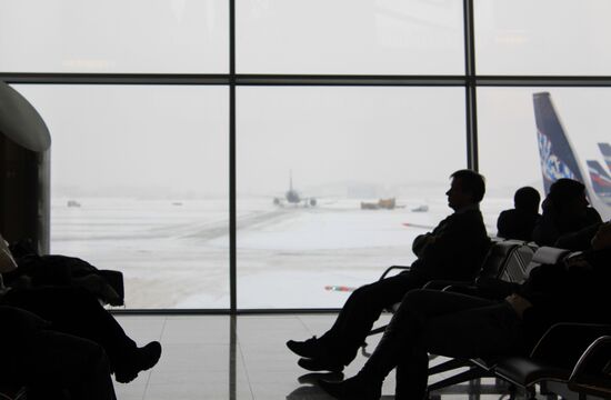 Flights delayed at Sheremetyevo airport