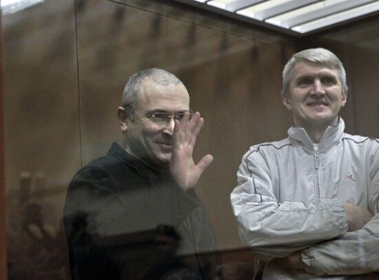 Mikhail Khodorkovsky and Platon Lebedev