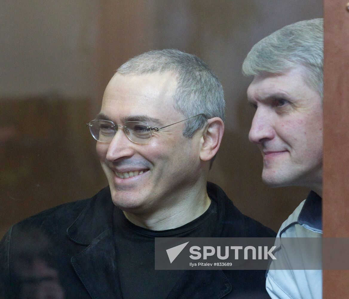 Mikhail Khodorkovsky and Platon Lebedev