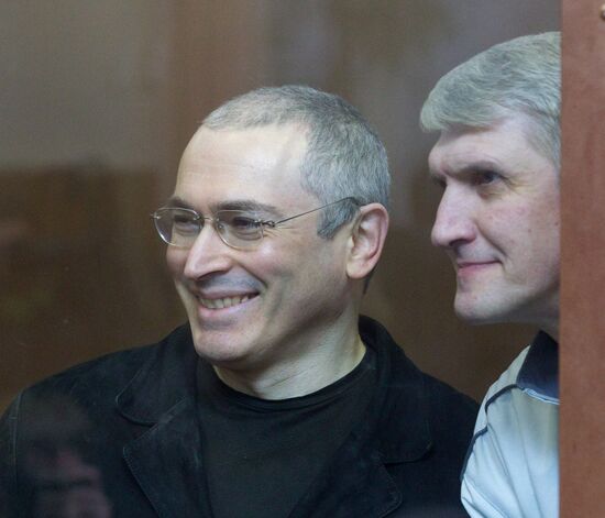Mikhail Khodorkovsky and Platon Lebedev