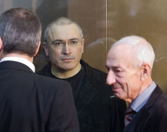 Mikhail Khodorkovsky and Yury Shmidt