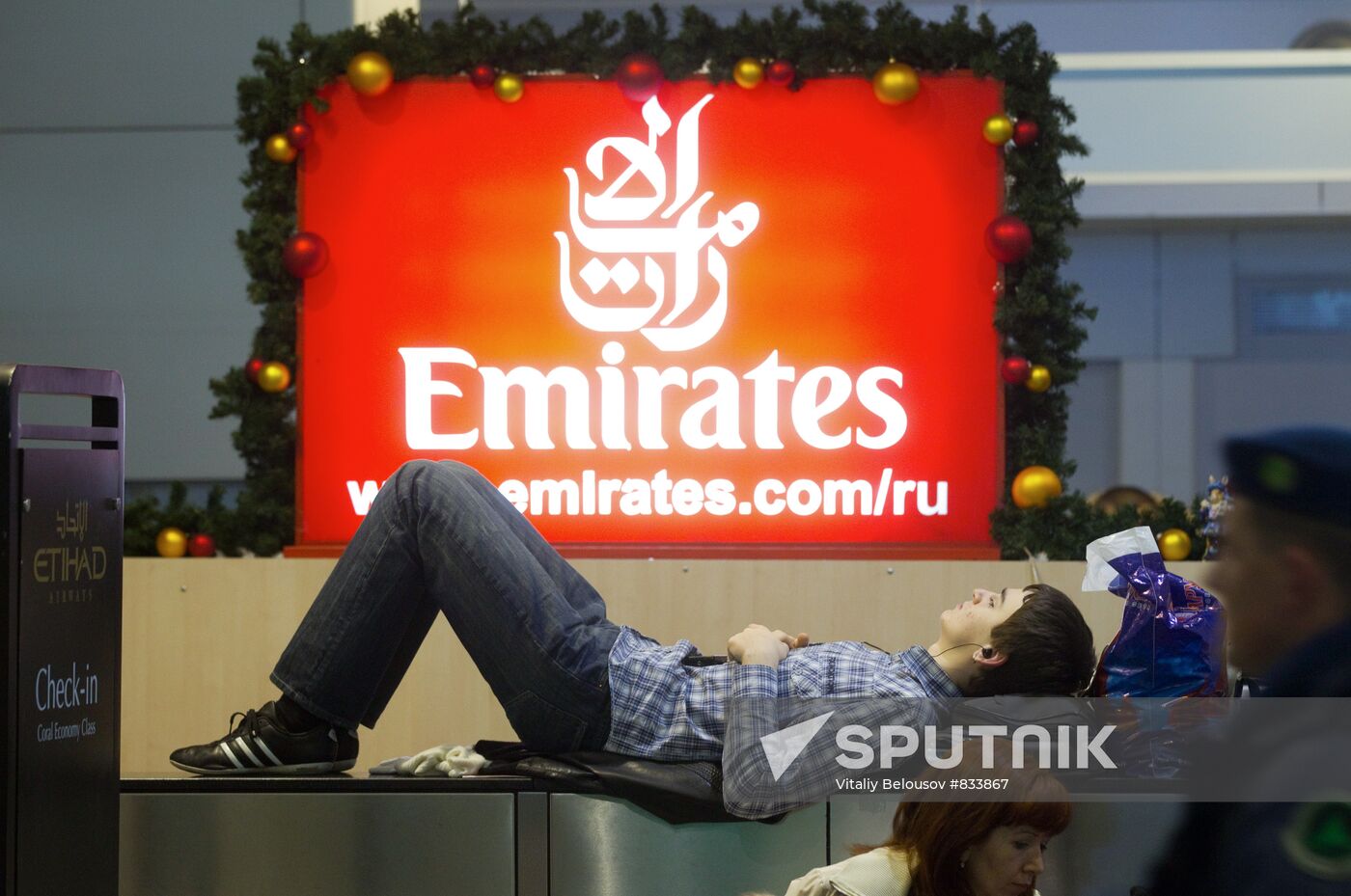 Flights delayed at Domodedovo Airport