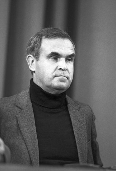 Film director Gleb Panfilov