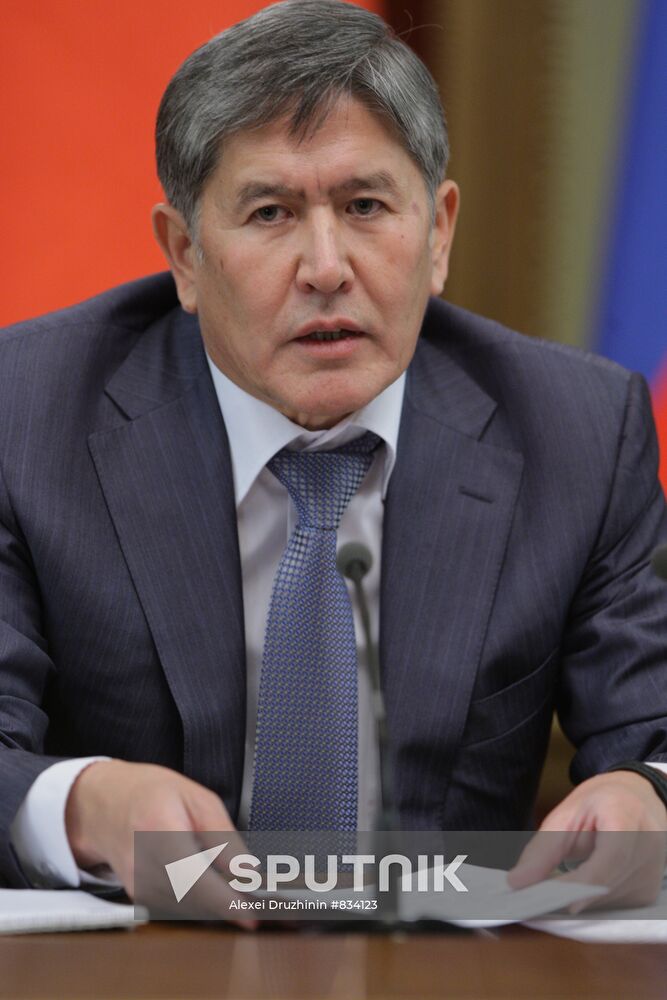 Almazbek Atambayev