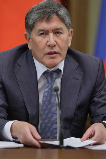Almazbek Atambayev