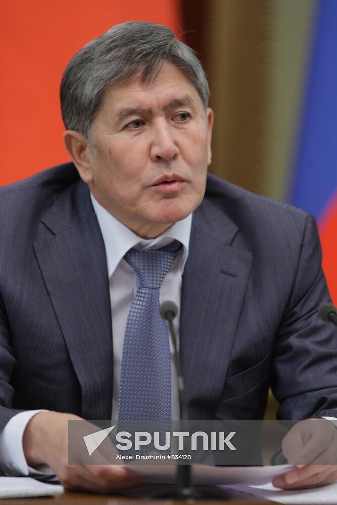 Almazbek Atambayev