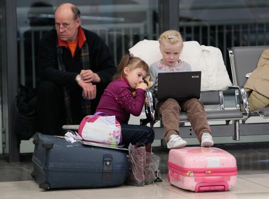 Flights delayed at Sheremetyevo Airport