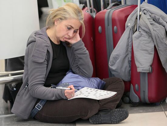 Flights delayed at Sheremetyevo Airport