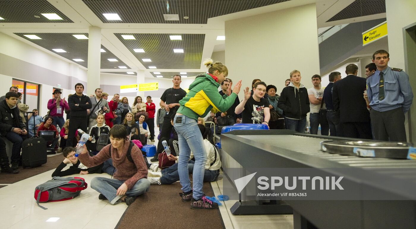 Passengers brawl in Moscow's Sheremetyevo Airport