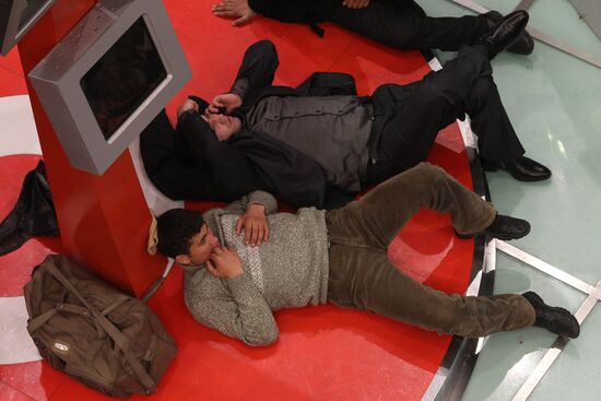 Flights delayed at Moscow airports