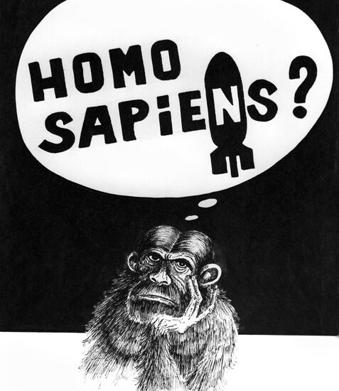 Satire for Peace exhibition in Moscow