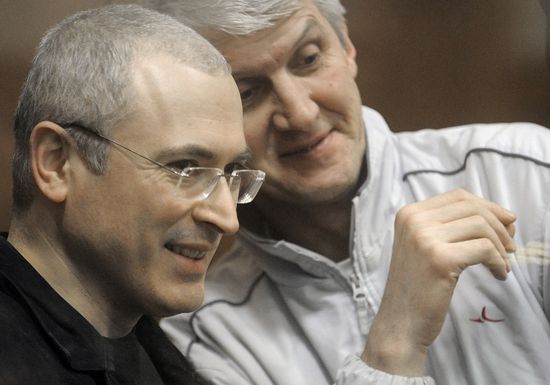 Announcement of verdict in Khodorkovsky and Lebedev trial
