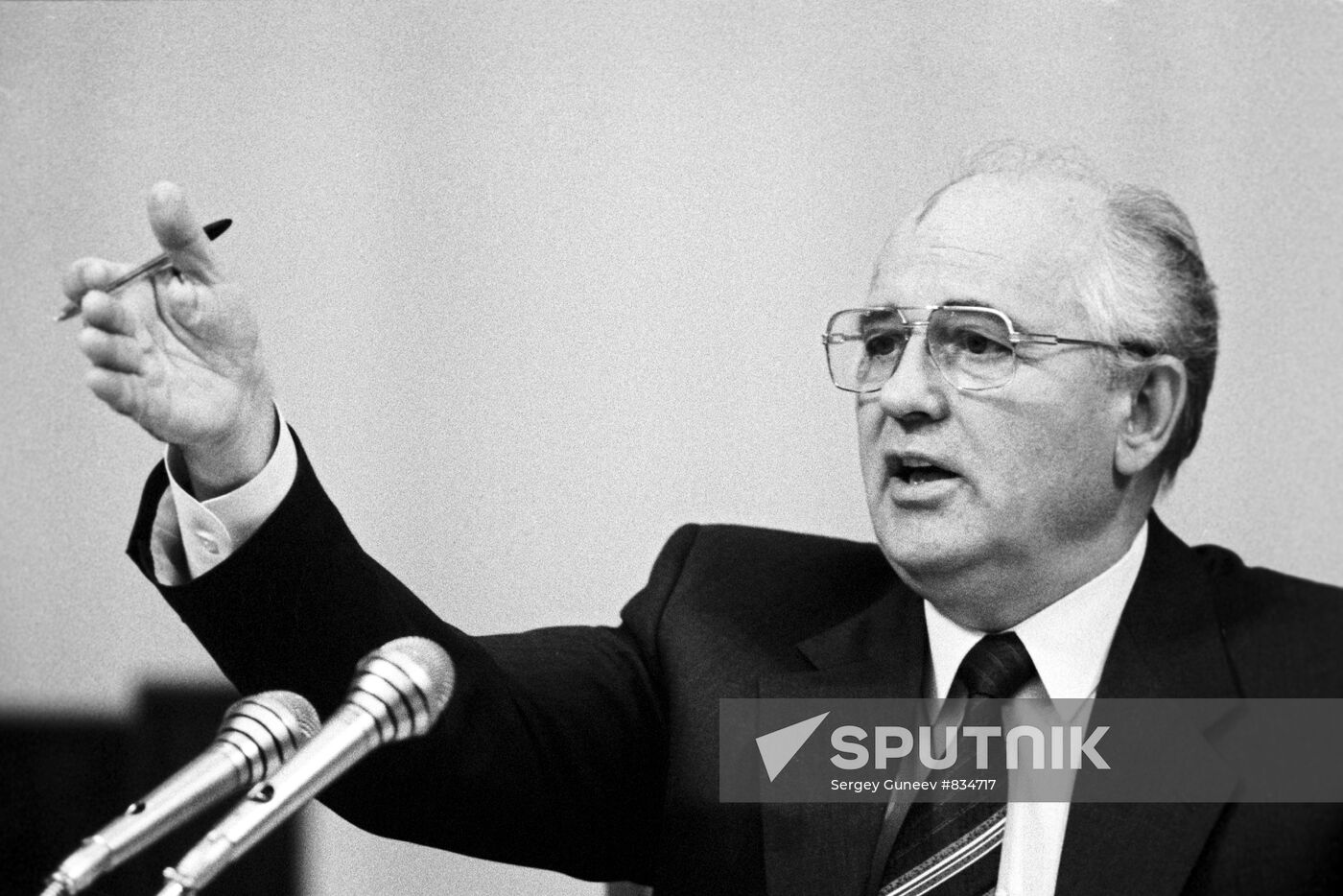 USSR President Mikhail Gorbachev