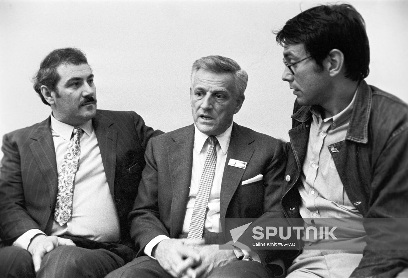 Grigori Chukhrai, Stanley Kramer and Andrei Konchalovsky