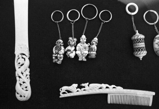 Ivory souvenirs