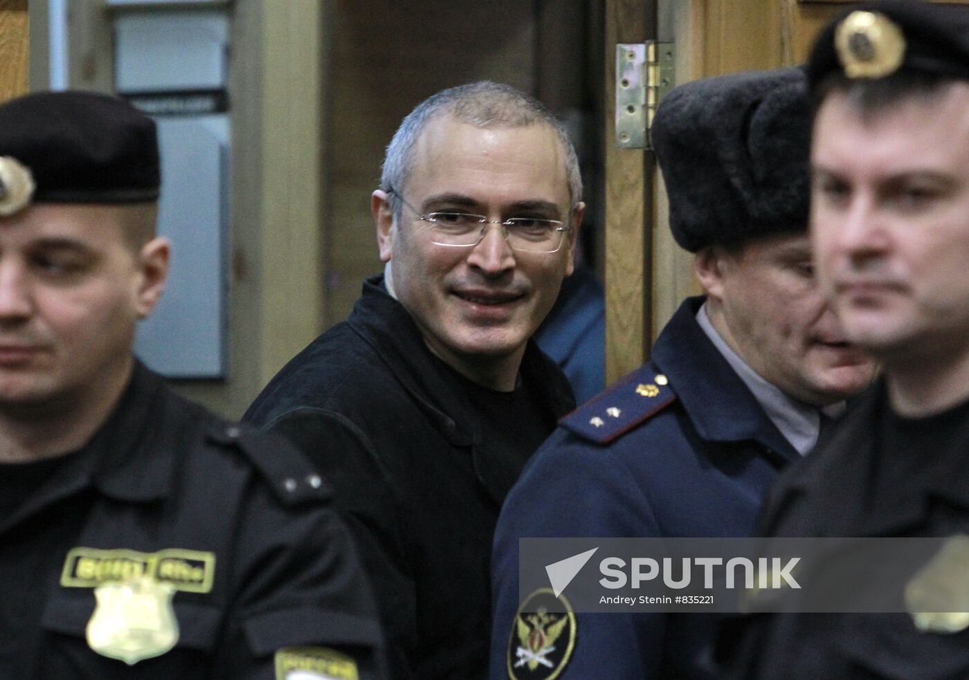 Announcement of verdict in Khodorkovsky and Lebedev trial
