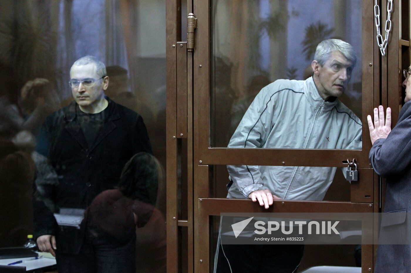 Announcement of verdict in Khodorkovsky and Lebedev trial