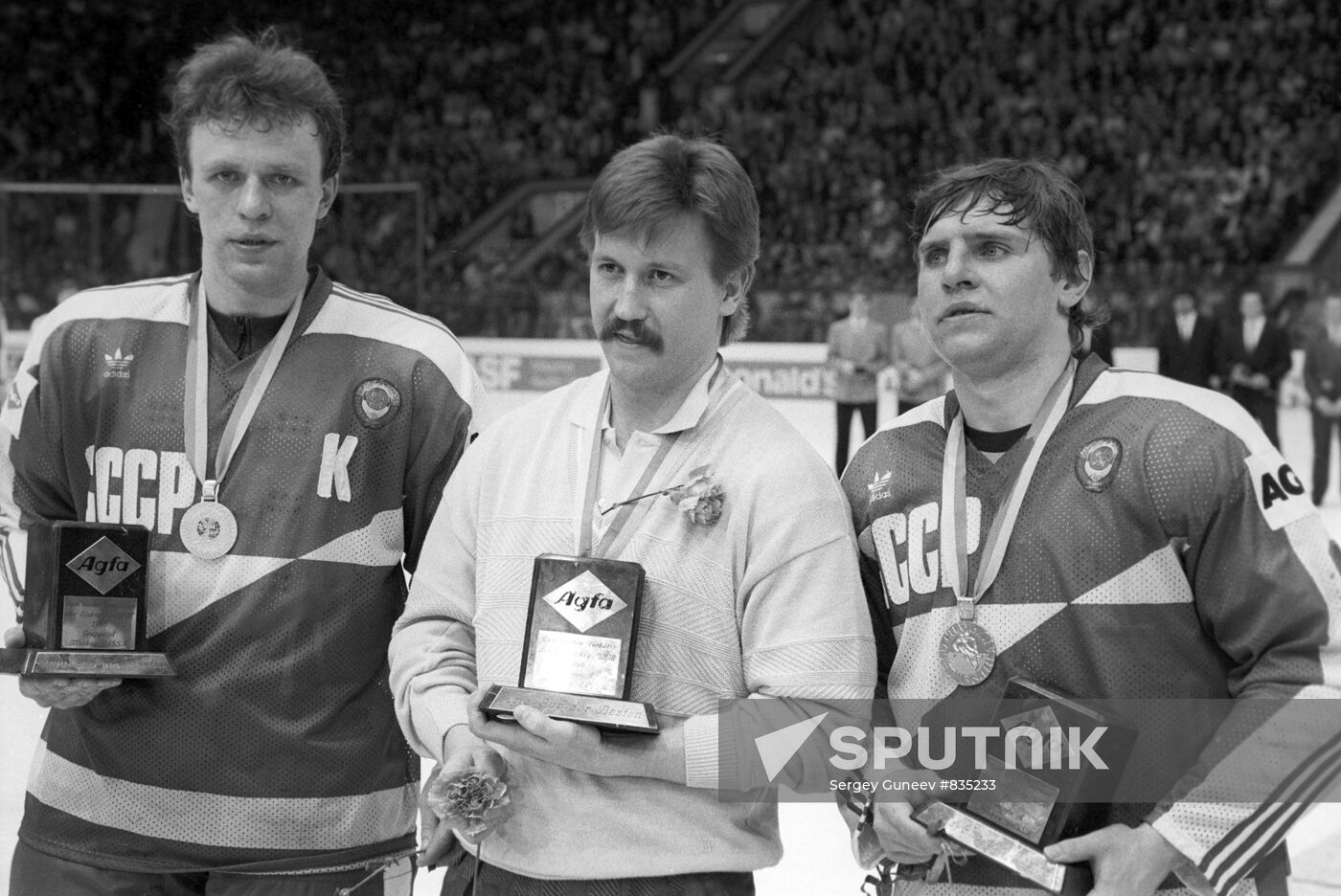 Best players of world and European hockey championships