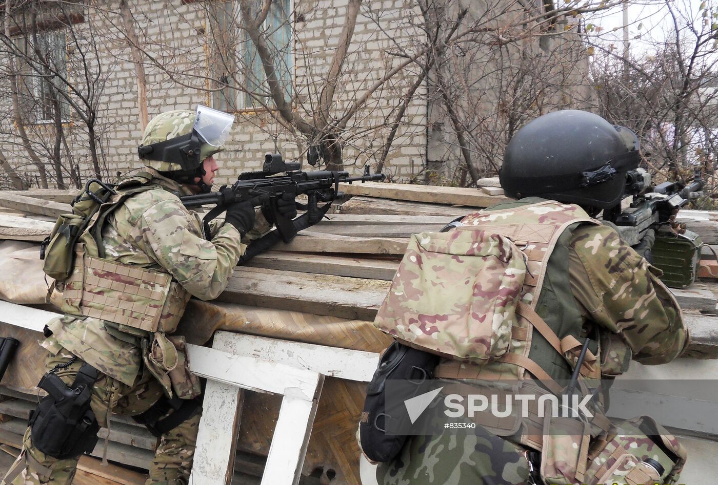 Antiterrorist operation in Makhachkala