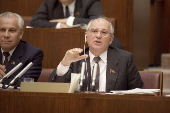 General Secretary of the CPSU CC Mikhail Gorbachev
