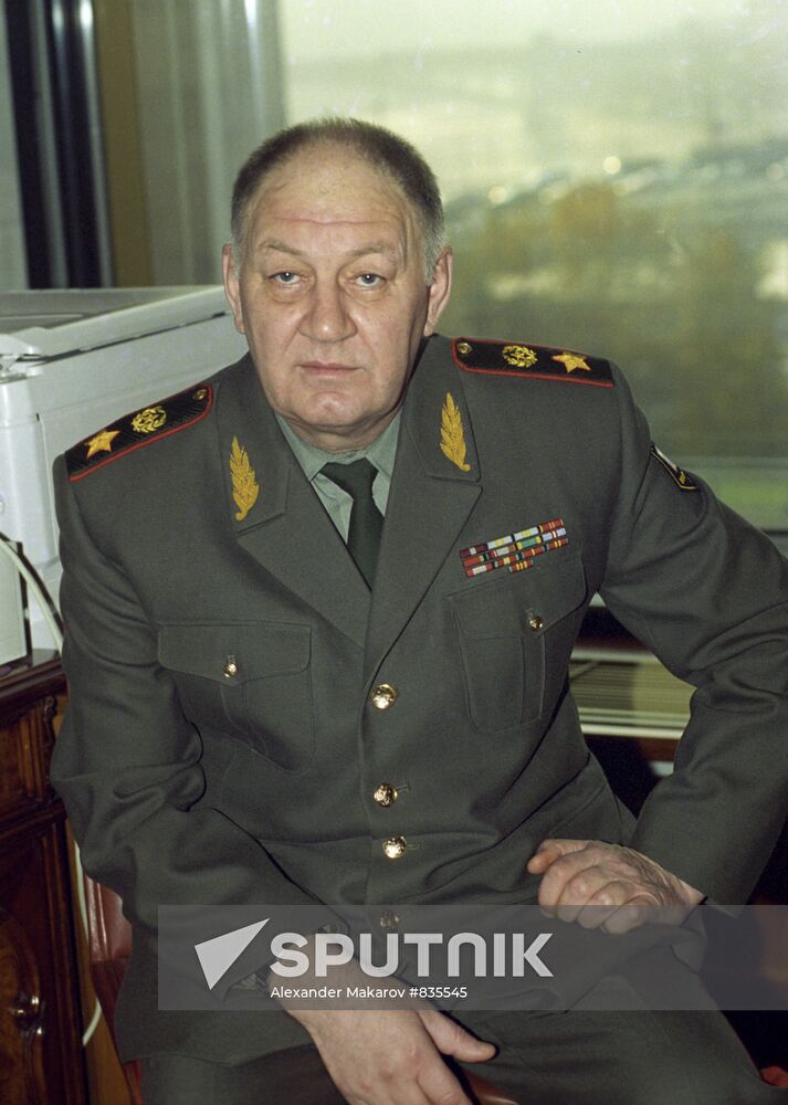 Mikhail Kolesnikov, Chief of Russian General Staff